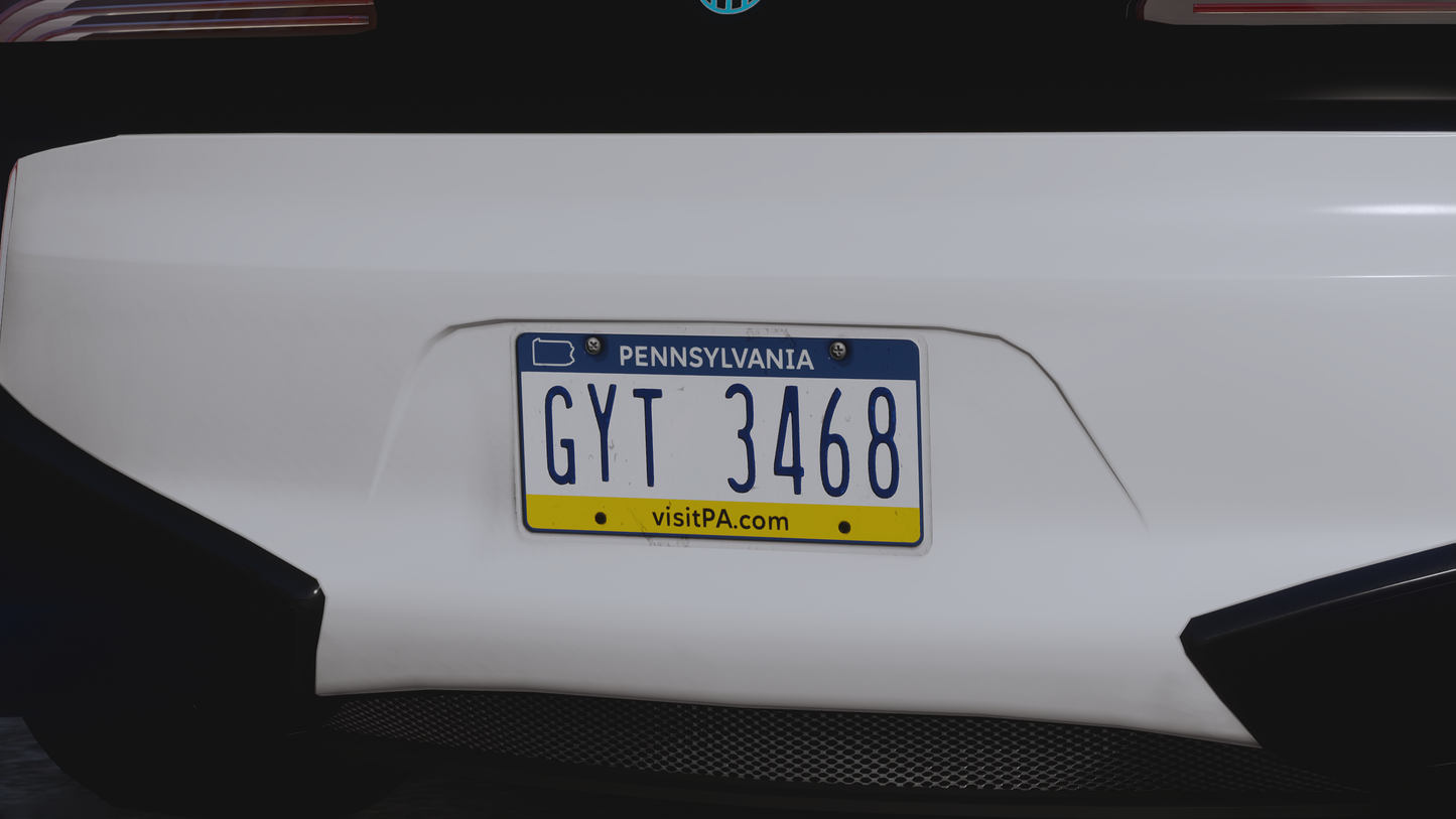 Pennsylvania License Plate Pack