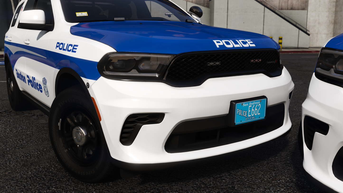 Boston Police Based 2021 Durangos