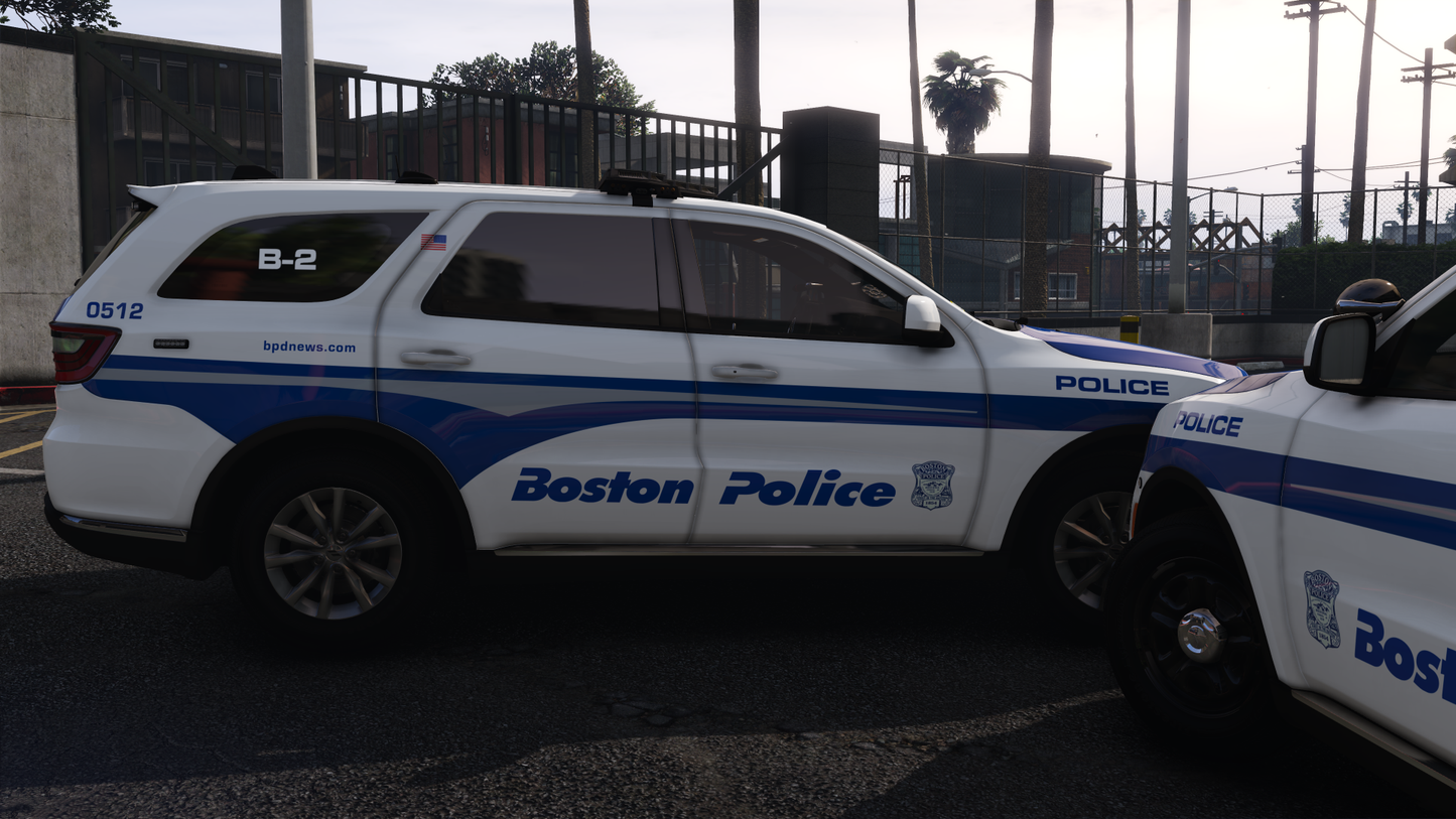 Boston Police Based 2021 Durangos