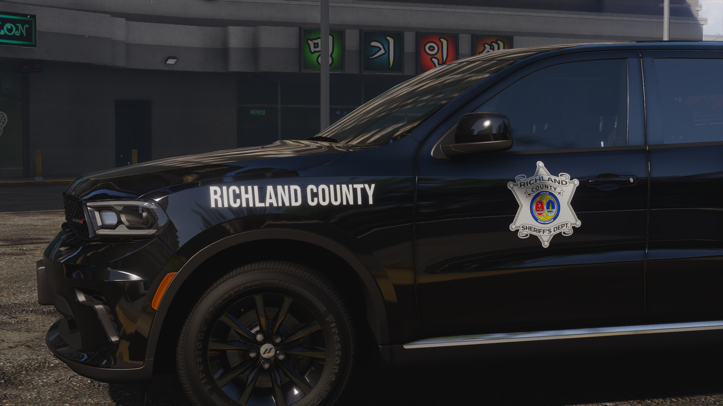 Richland County Sheriff Based Livery Pack