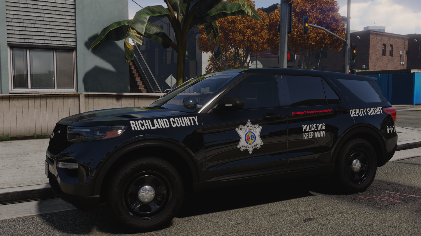 Richland County Sheriff Based Livery Pack