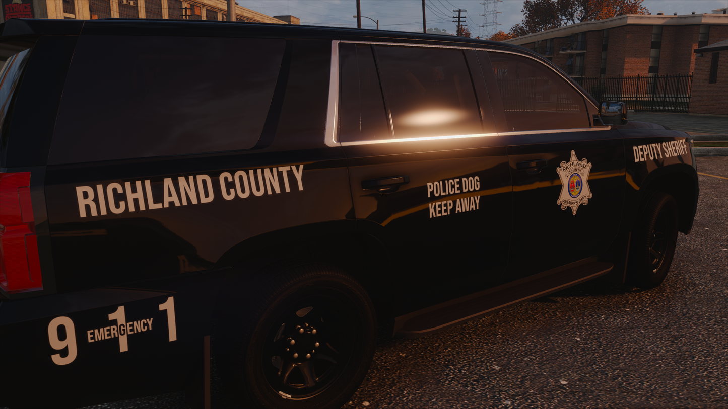 Richland County Sheriff Based Livery Pack