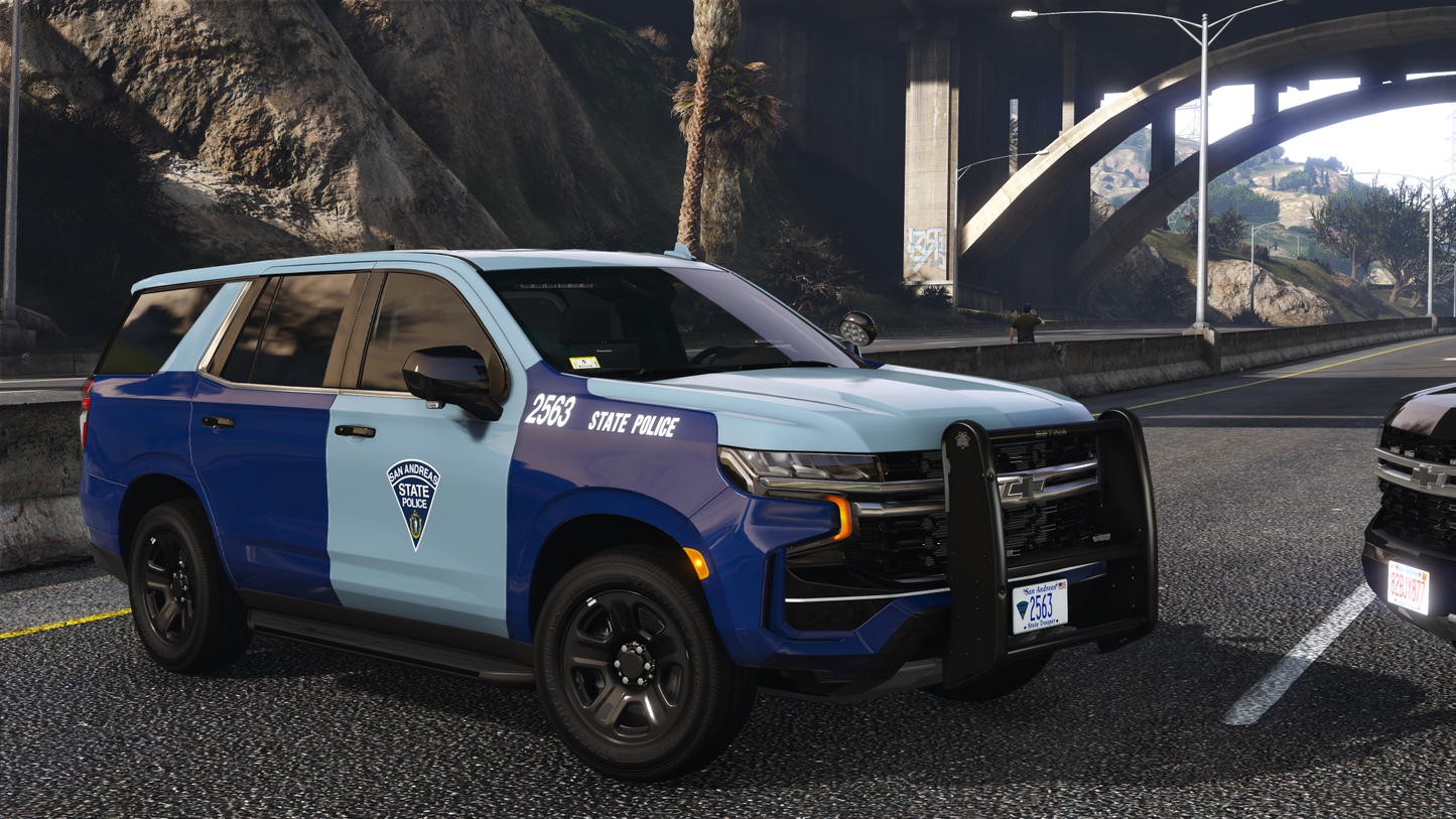 Massachusetts State Police Based 21-24 Tahoe PPVs