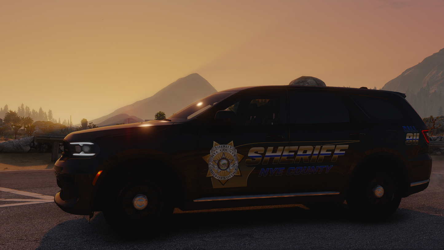 Nye County Sheriff Based Livery Pack
