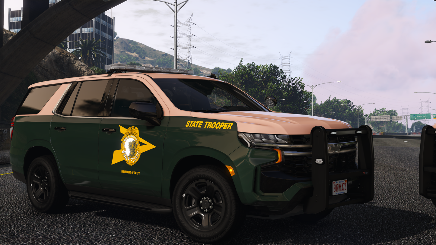 New Hampshire State Police Based 21-24 Tahoe PPVs