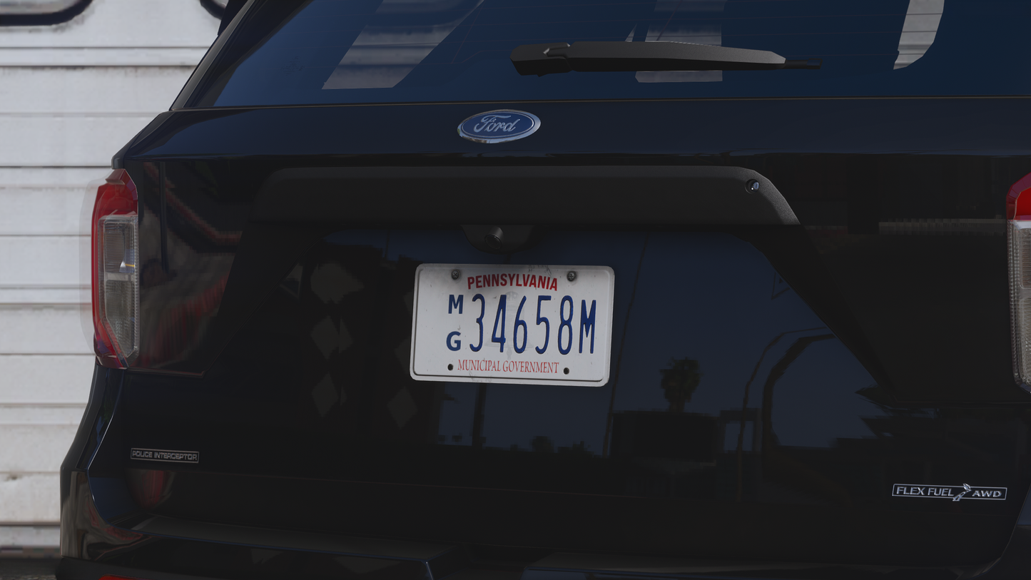 Pennsylvania License Plate Pack