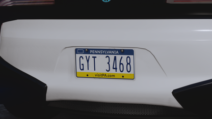Pennsylvania License Plate Pack