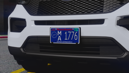 Massachusetts License Plate Pack