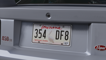 Louisiana License Plate Pack