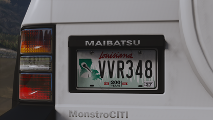 Louisiana License Plate Pack