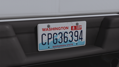 Washington License Plate Pack
