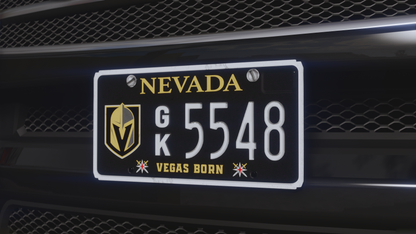 Nevada Based License Plate Pack