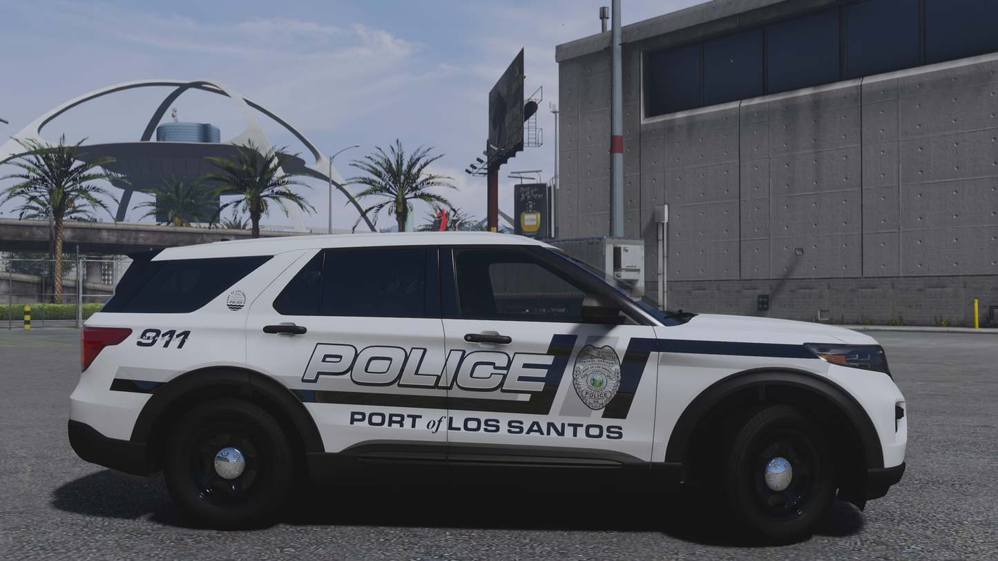 Los Santos Port Police Livery Pack