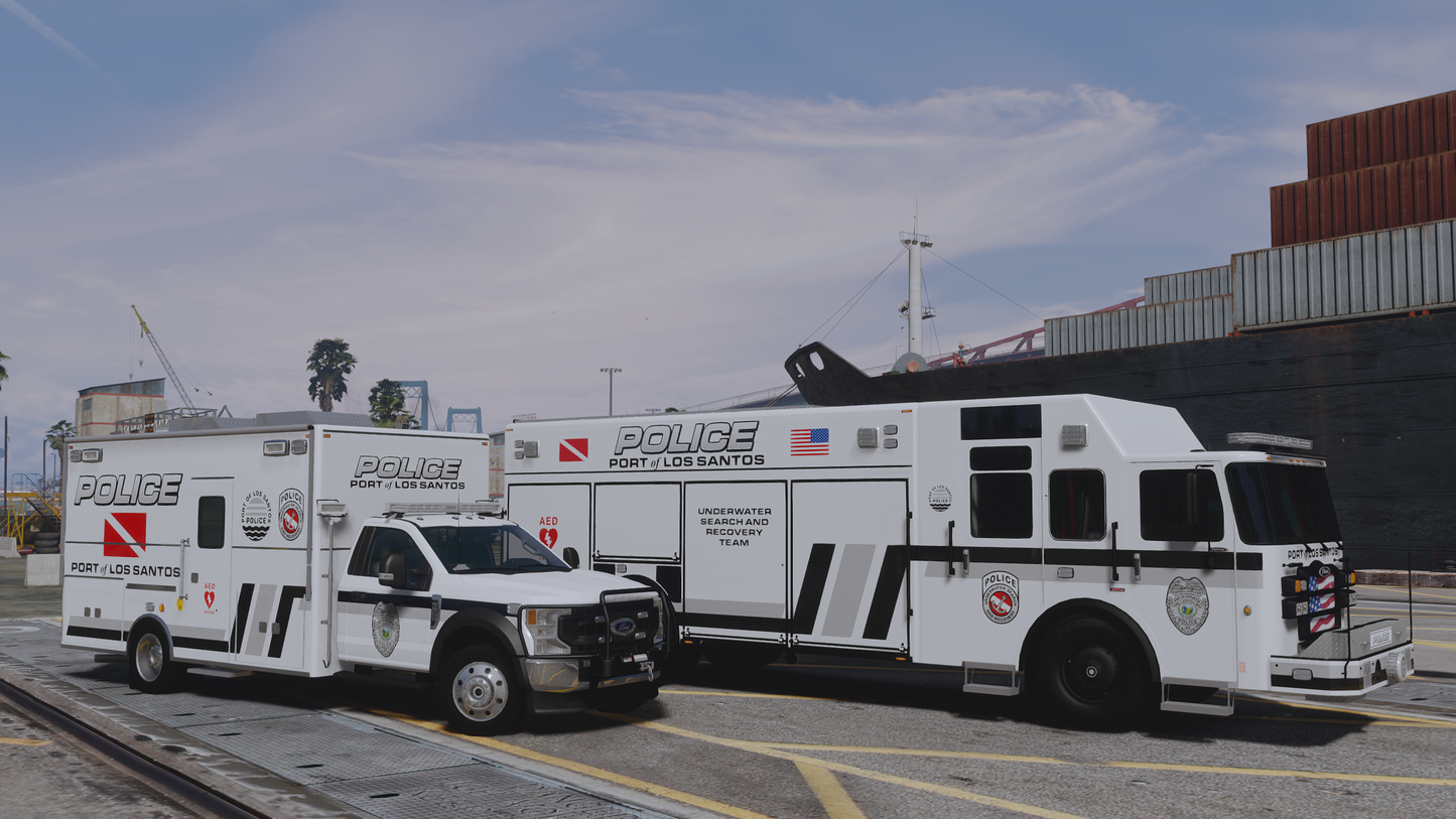 Los Santos Port Police Livery Pack