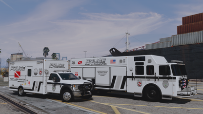 Los Santos Port Police Livery Pack