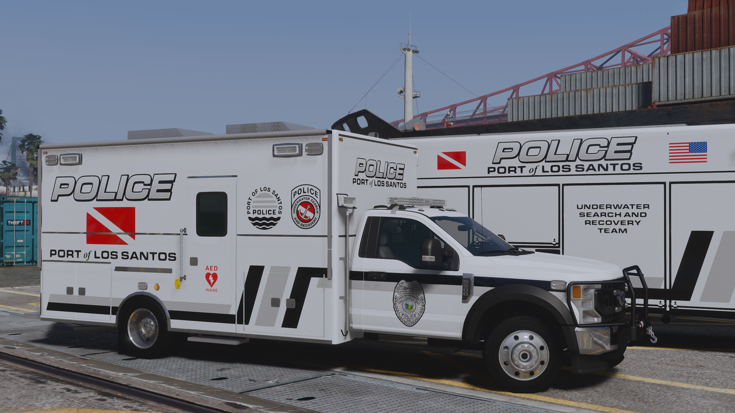 Los Santos Port Police Livery Pack