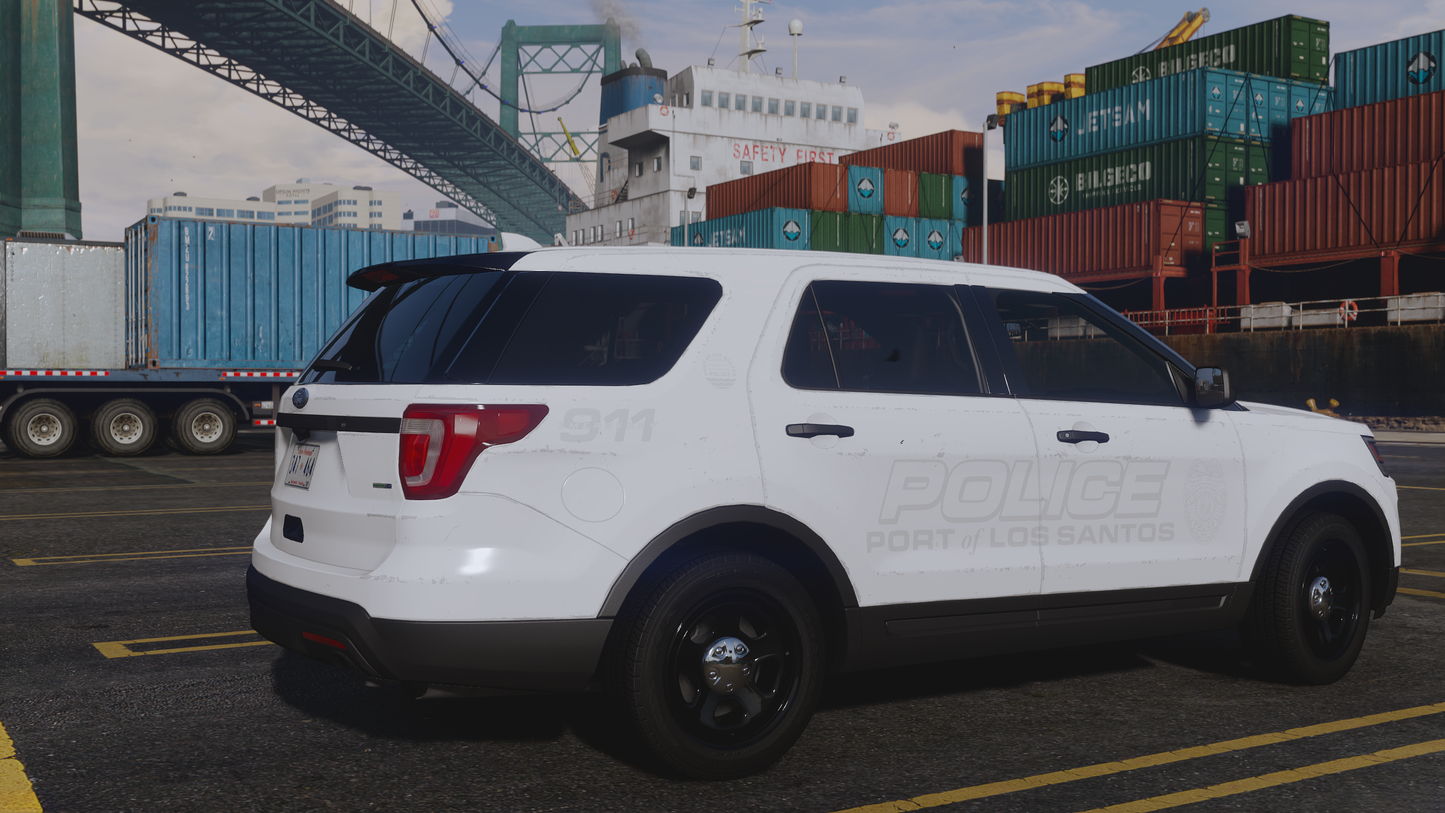 Los Santos Port Police Livery Pack