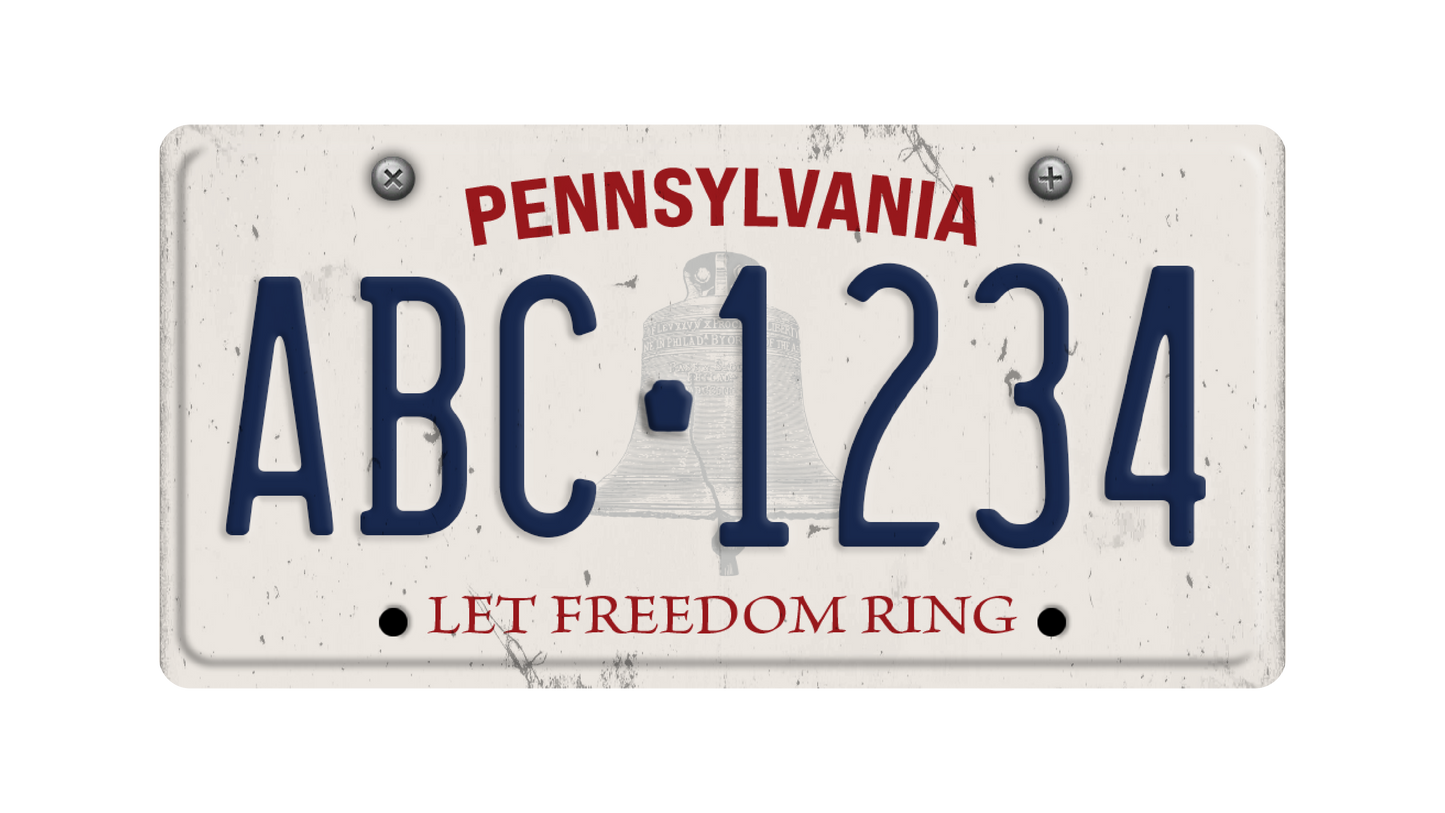 Pennsylvania License Plate Pack