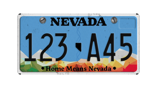 Nevada Based License Plate Pack