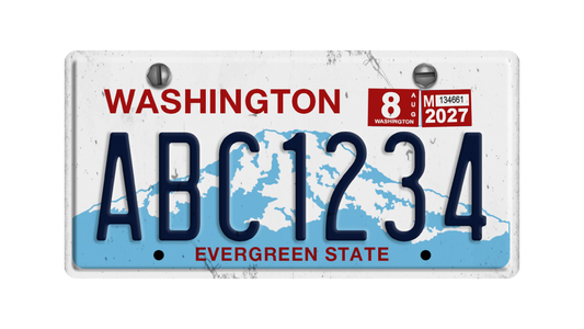 Washington License Plate Pack